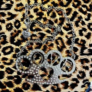 Love Knuckles Necklace